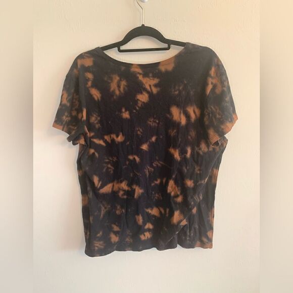 Wutang Brown Tie Dye T shirt size 0 - Picture 2 of 7